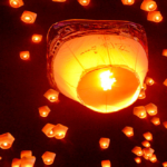 Chinese Candle Light Flying Sky Lanterns