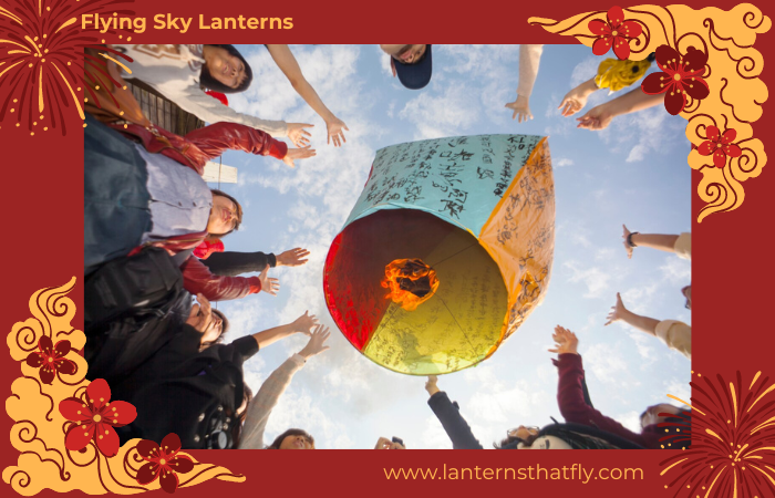 Paper Sky Lanterns 